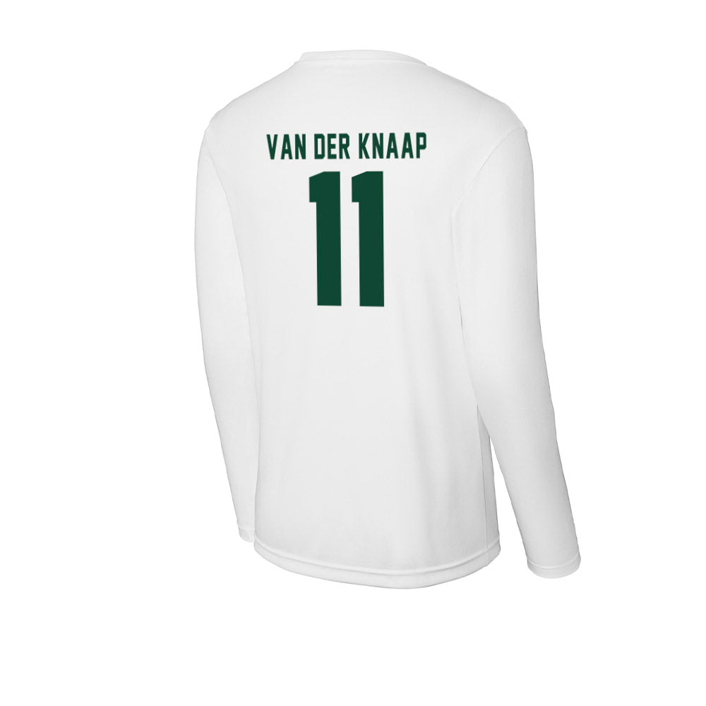 Hawaii - NCAA Men's Basketball : Jacopo Van der Knaap - Activewear Long Sleeve T-Shirt-1