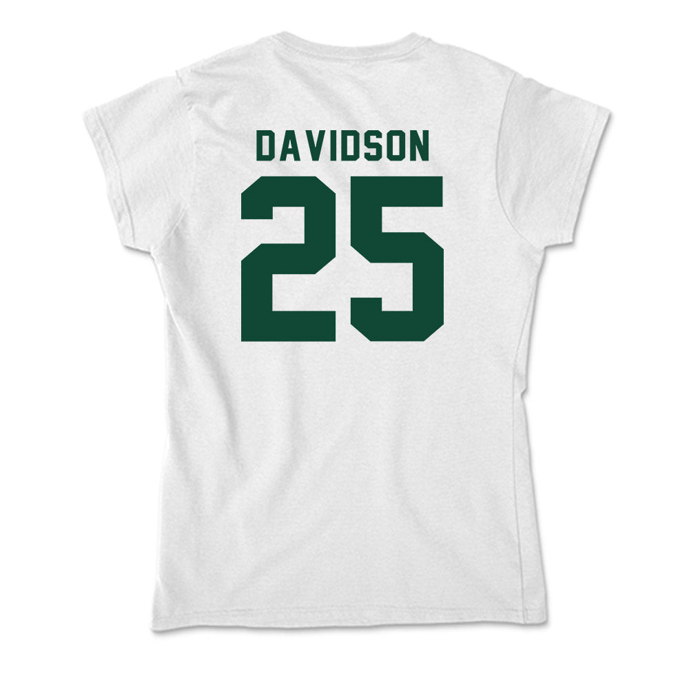 Hawaii - NCAA Women's Soccer : Alice Davidson - Soft Style Women’s T-Shirt-1