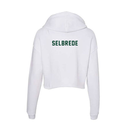 Hawaii - NCAA Women's Cross Country : Breea Selbrede - Women's Crop Fleece Hoodie-1