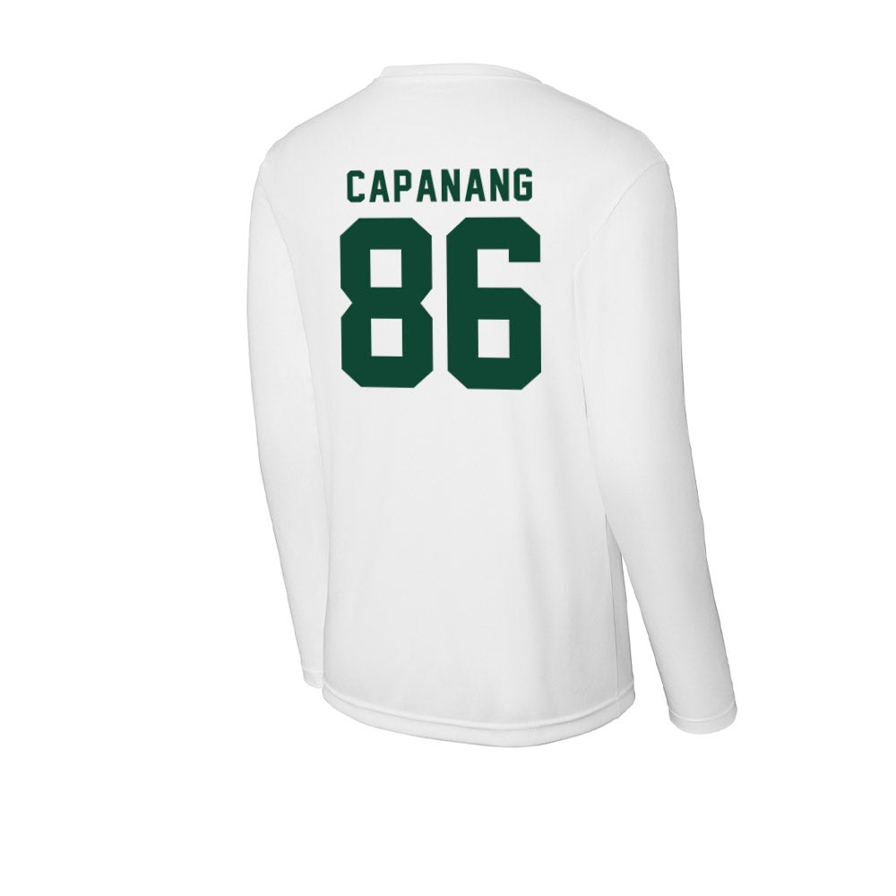 Hawaii - NCAA Football : Carlito Capanang - Activewear Long Sleeve T-Shirt-1