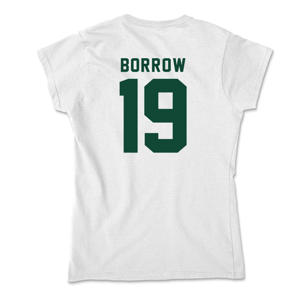 Hawaii - NCAA Football : Lucas Borrow - Soft Style Women’s T-Shirt-1