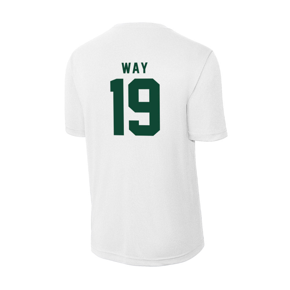 Hawaii - NCAA Women's Volleyball : Madeline Way - Activewear T-Shirt-1