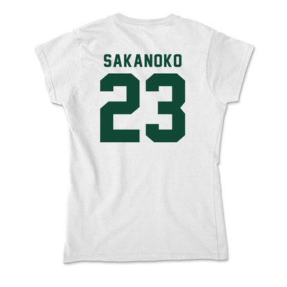 Hawaii - NCAA Men's Volleyball : Louis Sakanoko - Soft Style Women’s T-Shirt-1