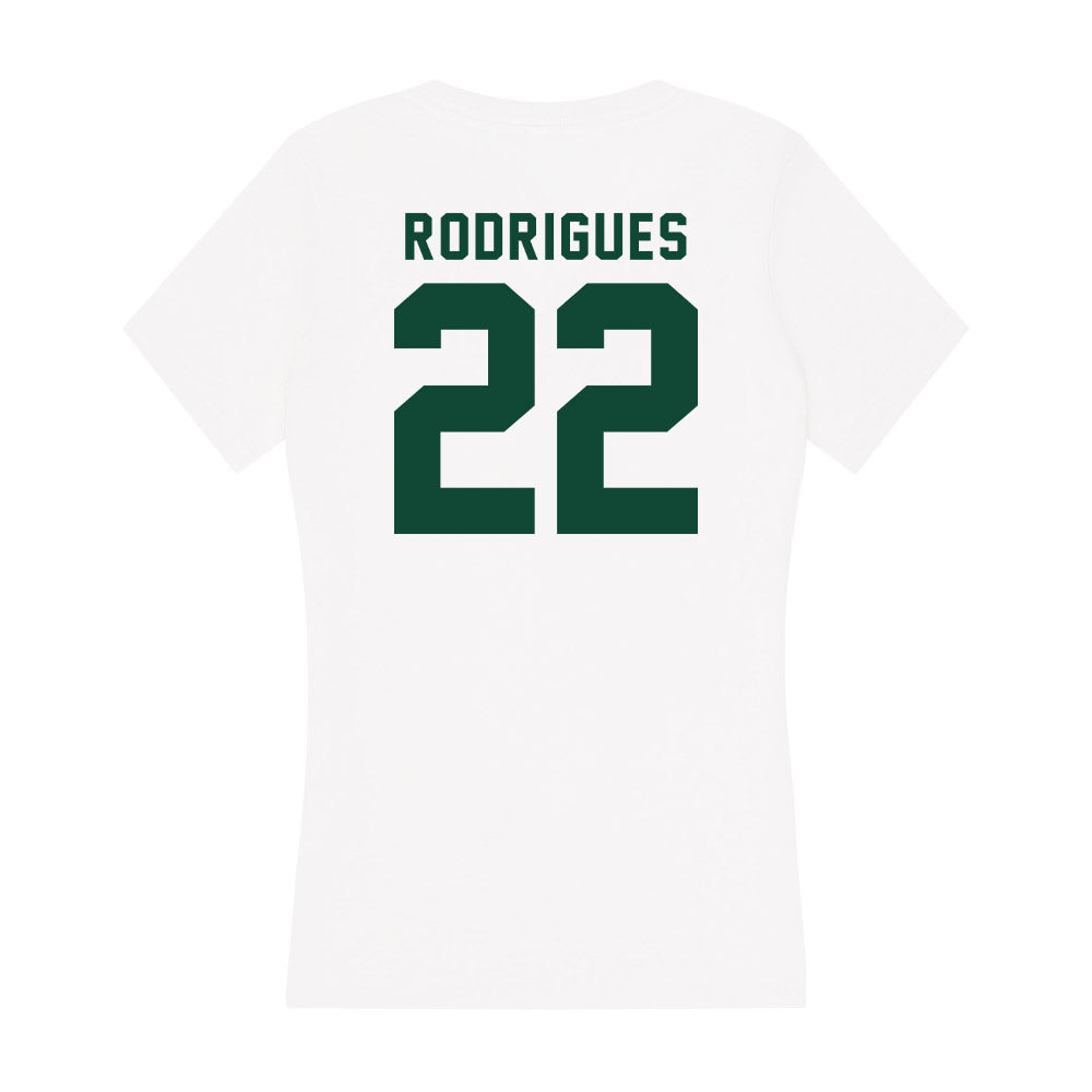 Hawaii - NCAA Football : Ezekiel Rodrigues - Women's V-Neck T-Shirt-1