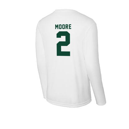 Hawaii - NCAA Football : Bronz Moore - Activewear Long Sleeve T-Shirt-1