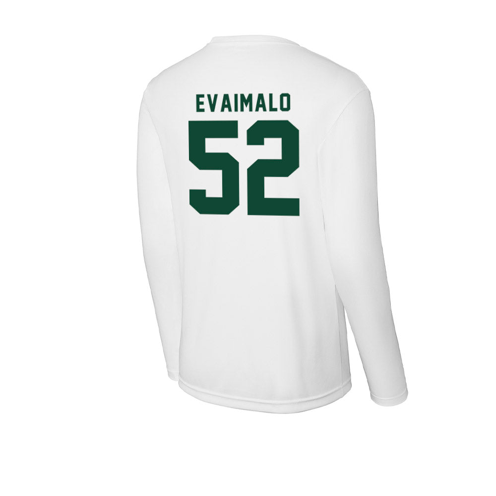 Hawaii - NCAA Football : Ezra Evaimalo - Activewear Long Sleeve T-Shirt-1