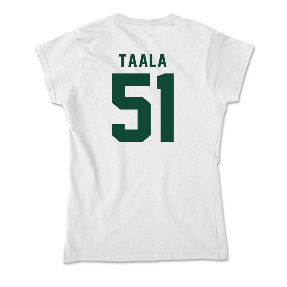 Hawaii - NCAA Football : Maurice Taala - Soft Style Women’s T-Shirt-1