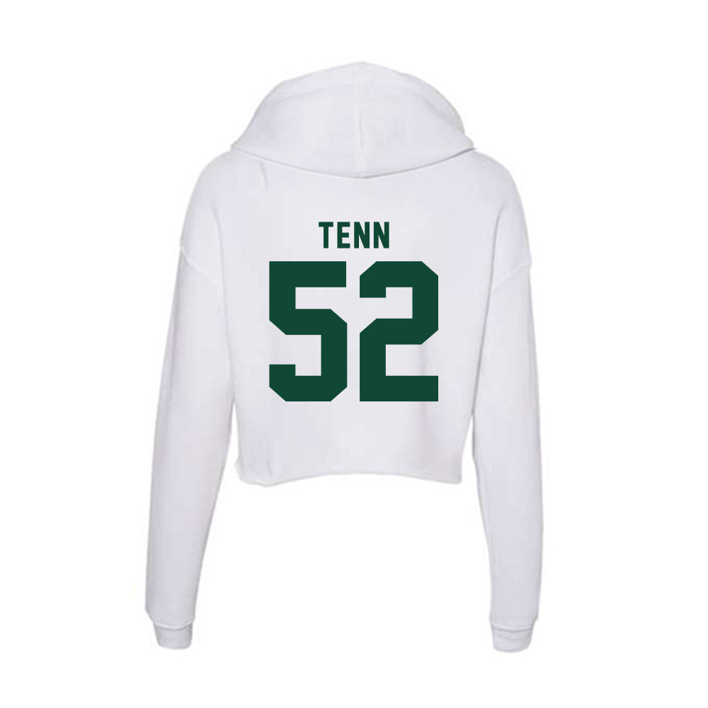 Hawaii - NCAA Baseball : Zacary Tenn - Women's Crop Fleece Hoodie-1