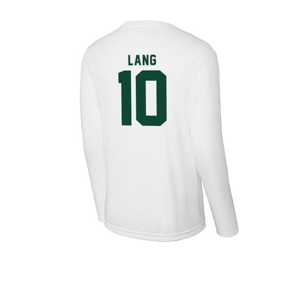 Hawaii - NCAA Women's Volleyball : Katherine Lang - Activewear Long Sleeve T-Shirt-1