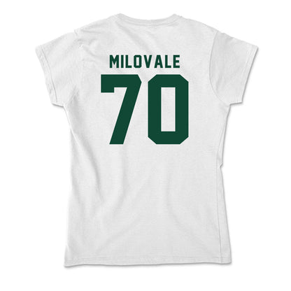 Hawaii - NCAA Football : James Milovale - Soft Style Women’s T-Shirt-1