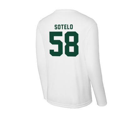 Hawaii - NCAA Football : Zhen-keith Sotelo - Activewear Long Sleeve T-Shirt-1