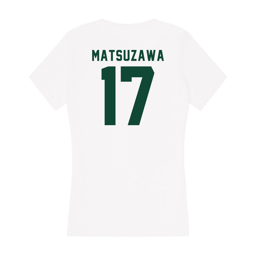 Hawaii - NCAA Football : Kansei Matsuzawa - Women's V-Neck T-Shirt-1