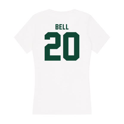 Hawaii - NCAA Football : Cam Bell - Women's V-Neck T-Shirt-1