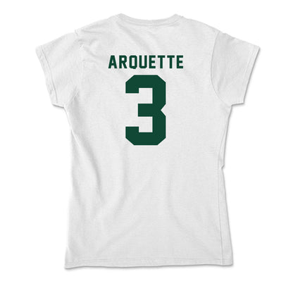 Hawaii - NCAA Women's Volleyball : Adrianna Arquette - Soft Style Women’s T-Shirt-1