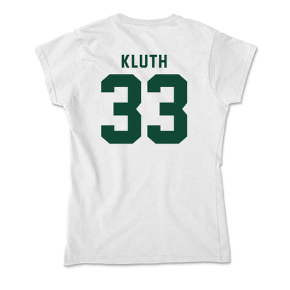 Hawaii - NCAA Football : Kai Kluth - Soft Style Women’s T-Shirt-1