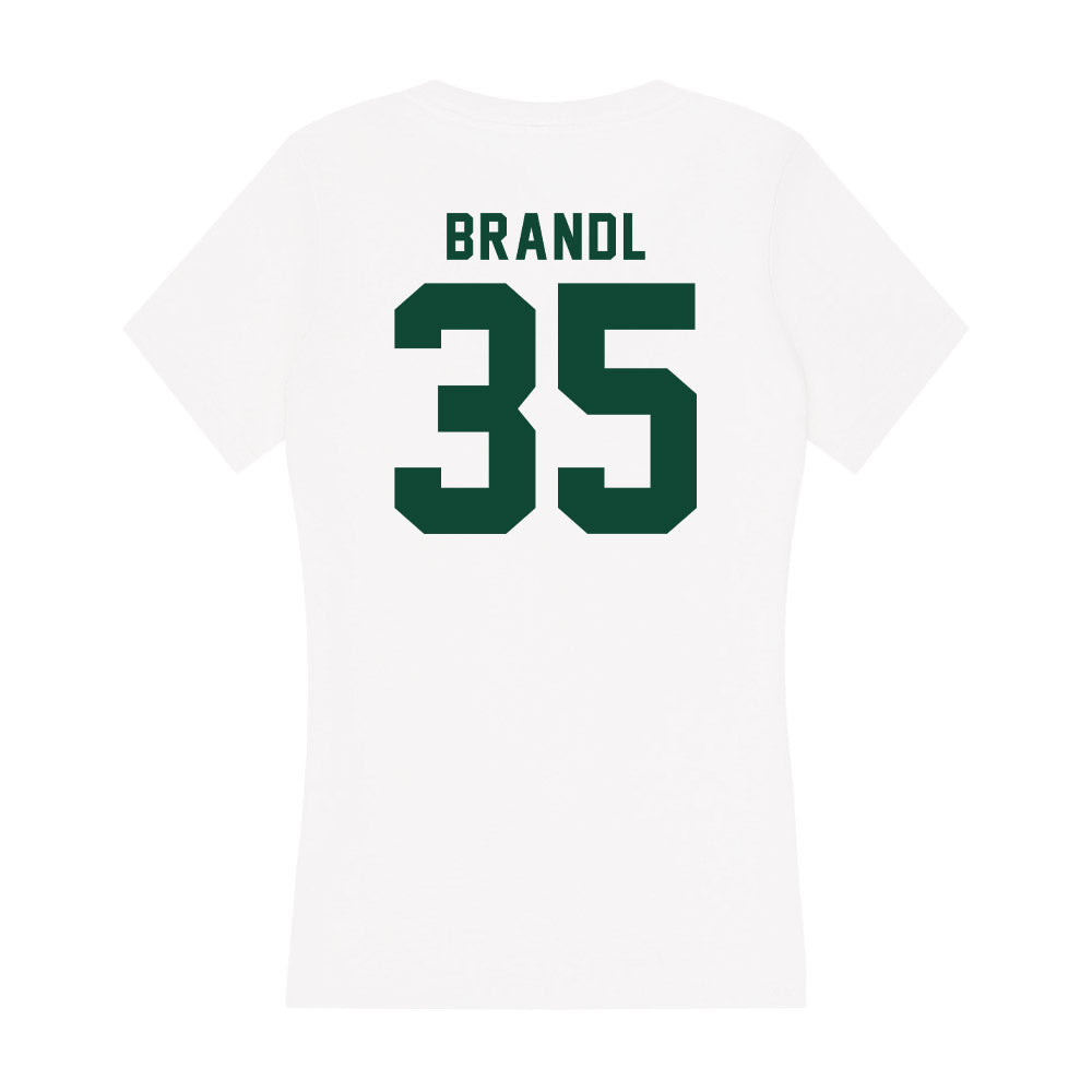 Hawaii - NCAA Softball : Macy Brandl - Women's V-Neck T-Shirt-1