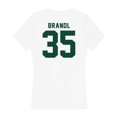 Hawaii - NCAA Softball : Macy Brandl - Women's V-Neck T-Shirt-1