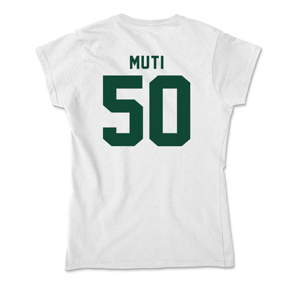 Hawaii - NCAA Football : Tui Muti - Soft Style Women’s T-Shirt-1