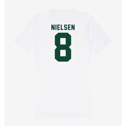 Hawaii - NCAA Baseball : Jarret Nielsen - Women's V-Neck T-Shirt-1