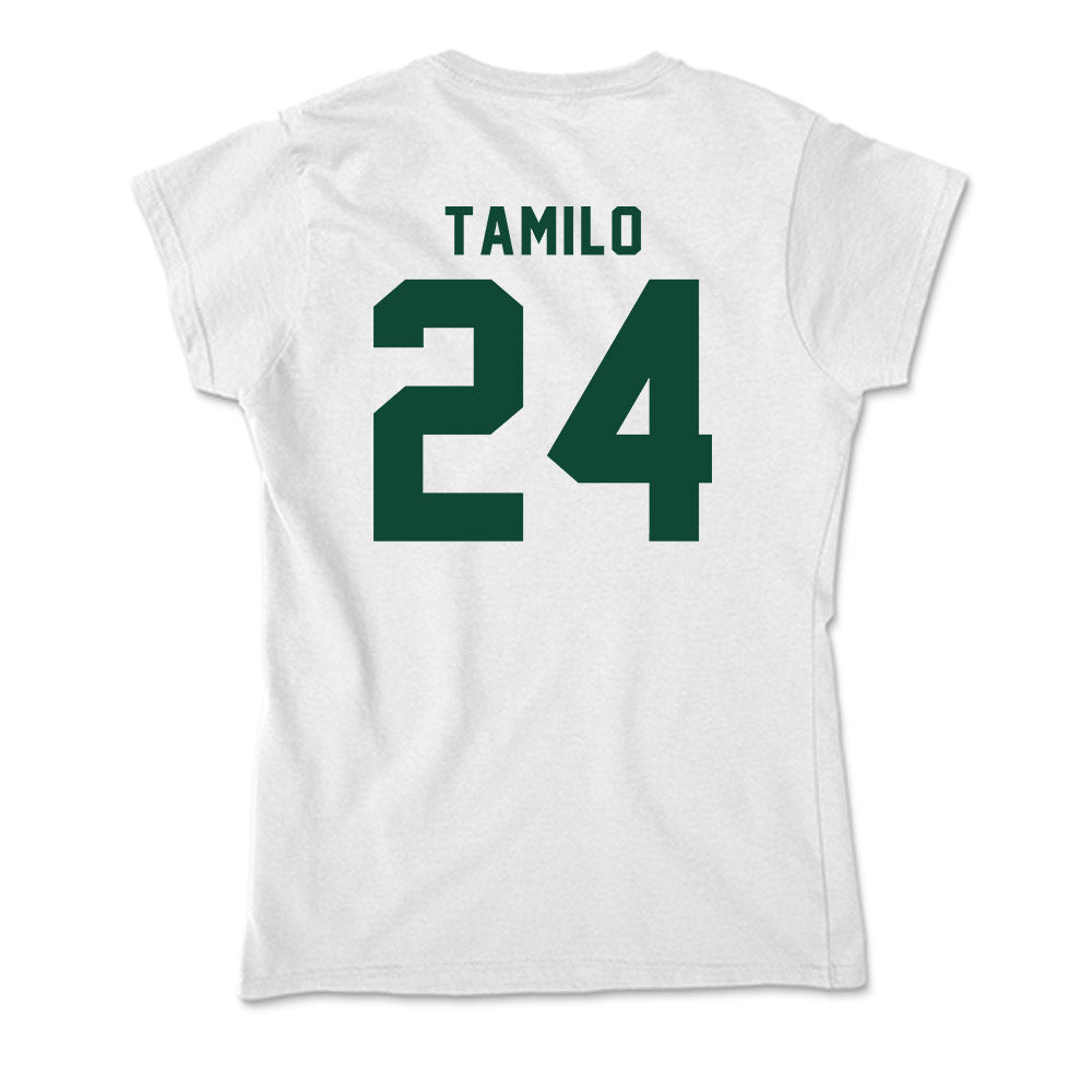 Hawaii - NCAA Women's Basketball : Ritorya Tamilo - Soft Style Women’s T-Shirt-1