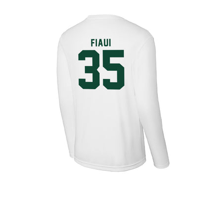 Hawaii - NCAA Football : Junior Fiaui - Activewear Long Sleeve T-Shirt-1