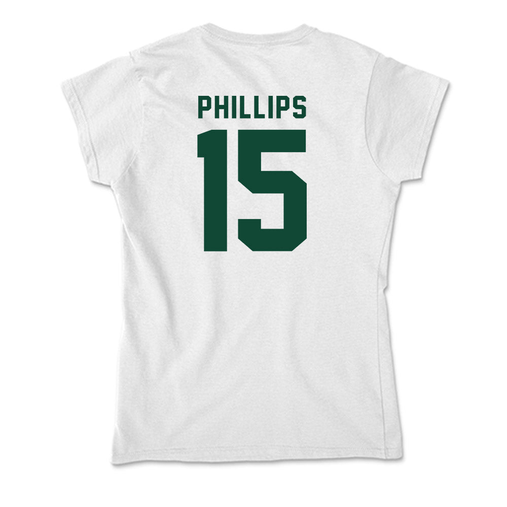 Hawaii - NCAA Women's Basketball : Daejah Phillips - Soft Style Women’s T-Shirt-1