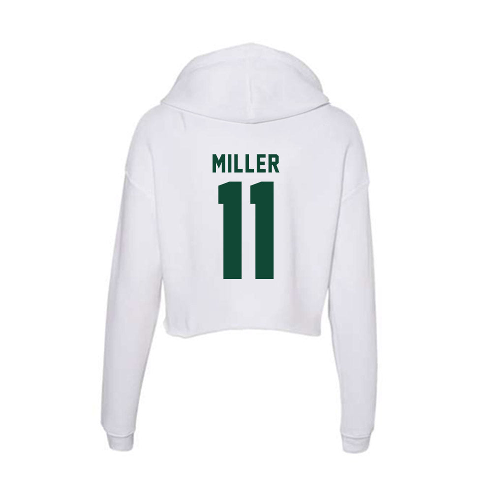 Hawaii - NCAA Beach Volleyball : Sydney Miller - Women's Crop Fleece Hoodie-1