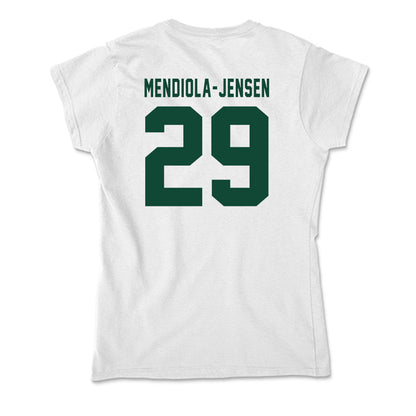 Hawaii - NCAA Football : Kilinahe Mendiola-Jensen - Soft Style Women’s T-Shirt-1