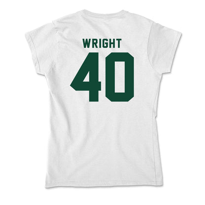 Hawaii - NCAA Football : Jeremiah Wright - Soft Style Women’s T-Shirt-1