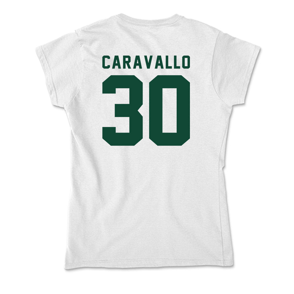 Hawaii - NCAA Football : Nazaiah Caravallo - Soft Style Women’s T-Shirt-1