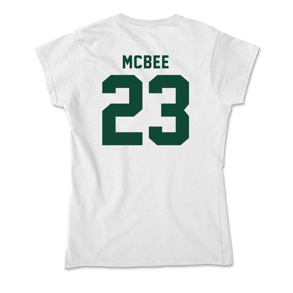 Hawaii - NCAA Women's Basketball : MeiLani McBee - Soft Style Women’s T-Shirt-1