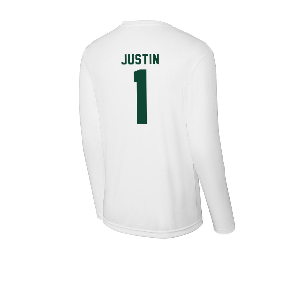 Hawaii - NCAA Women's Soccer : Kennedy Justin - Activewear Long Sleeve T-Shirt-1