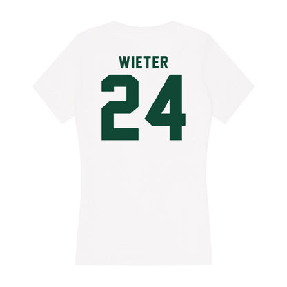 Hawaii - NCAA Men's Volleyball : Clay Wieter - Women's V-Neck T-Shirt-1