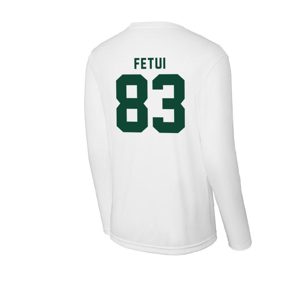 Hawaii - NCAA Football : Josiah Fetui - Activewear Long Sleeve T-Shirt-1