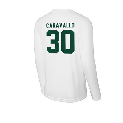 Hawaii - NCAA Football : Nazaiah Caravallo - Activewear Long Sleeve T-Shirt-1