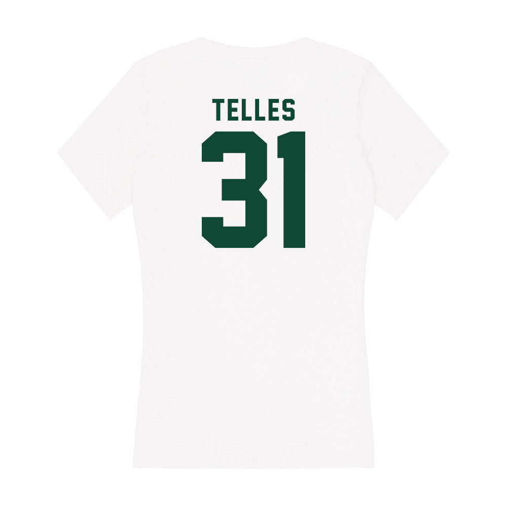 Hawaii - NCAA Softball : Nevaeh Telles - Women's V-Neck T-Shirt-1