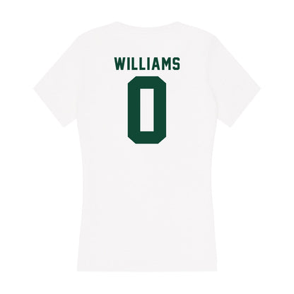 Hawaii - NCAA Men's Basketball : Kody Williams - Women's V-Neck T-Shirt-1