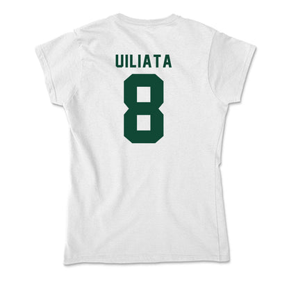 Hawaii - NCAA Football : Liatama Uiliata - Soft Style Women’s T-Shirt-1