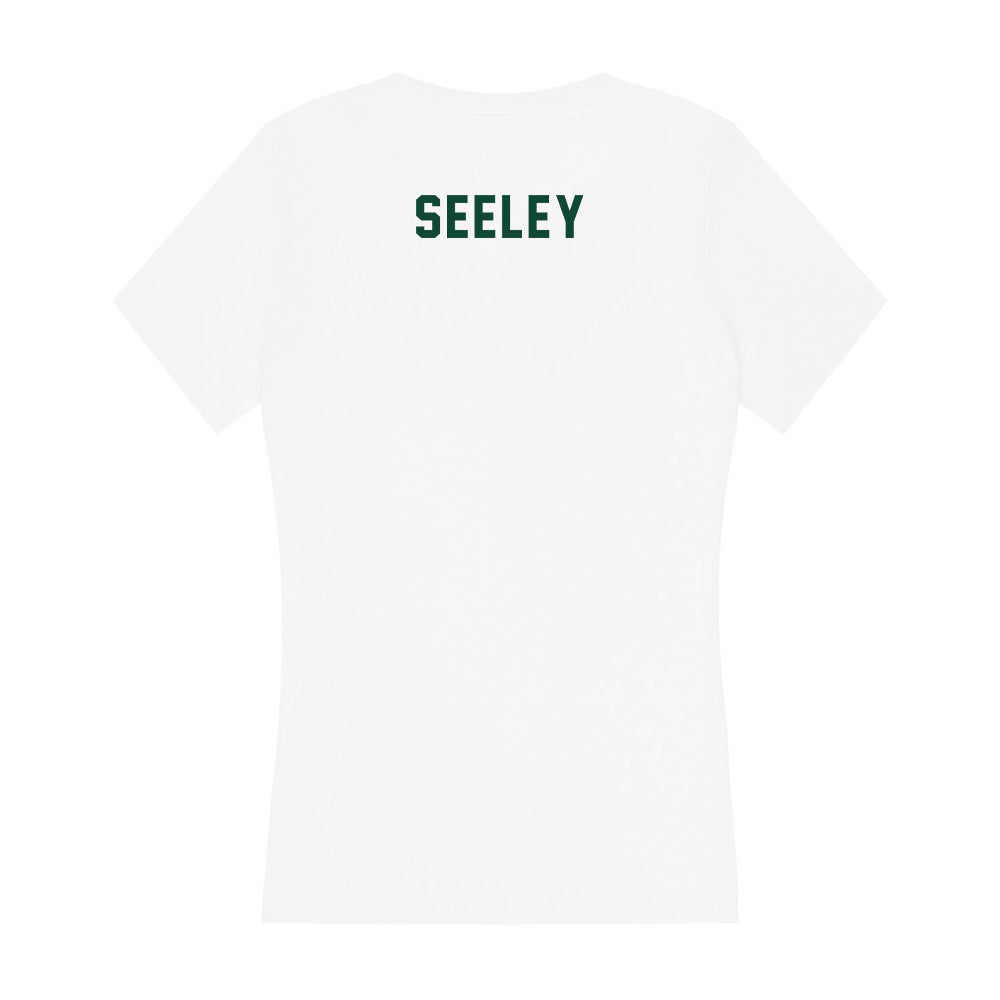 Hawaii - NCAA Women's Track & Field : Rachel Seeley - Women's V-Neck T-Shirt-1