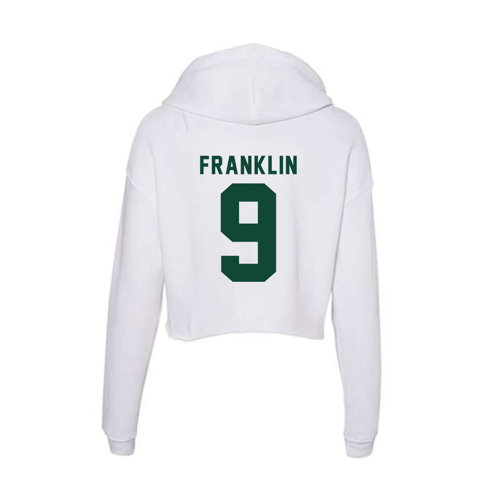 Hawaii - NCAA Beach Volleyball : Arianna Franklin - Women's Crop Fleece Hoodie-1