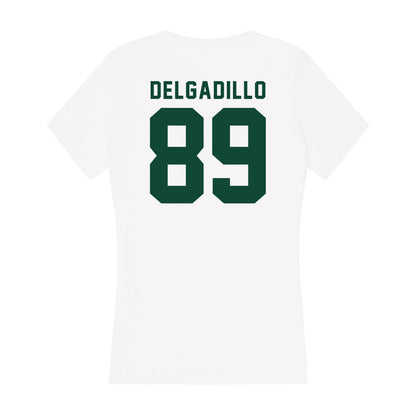 Hawaii - NCAA Football : Nick Delgadillo - Women's V-Neck T-Shirt-1