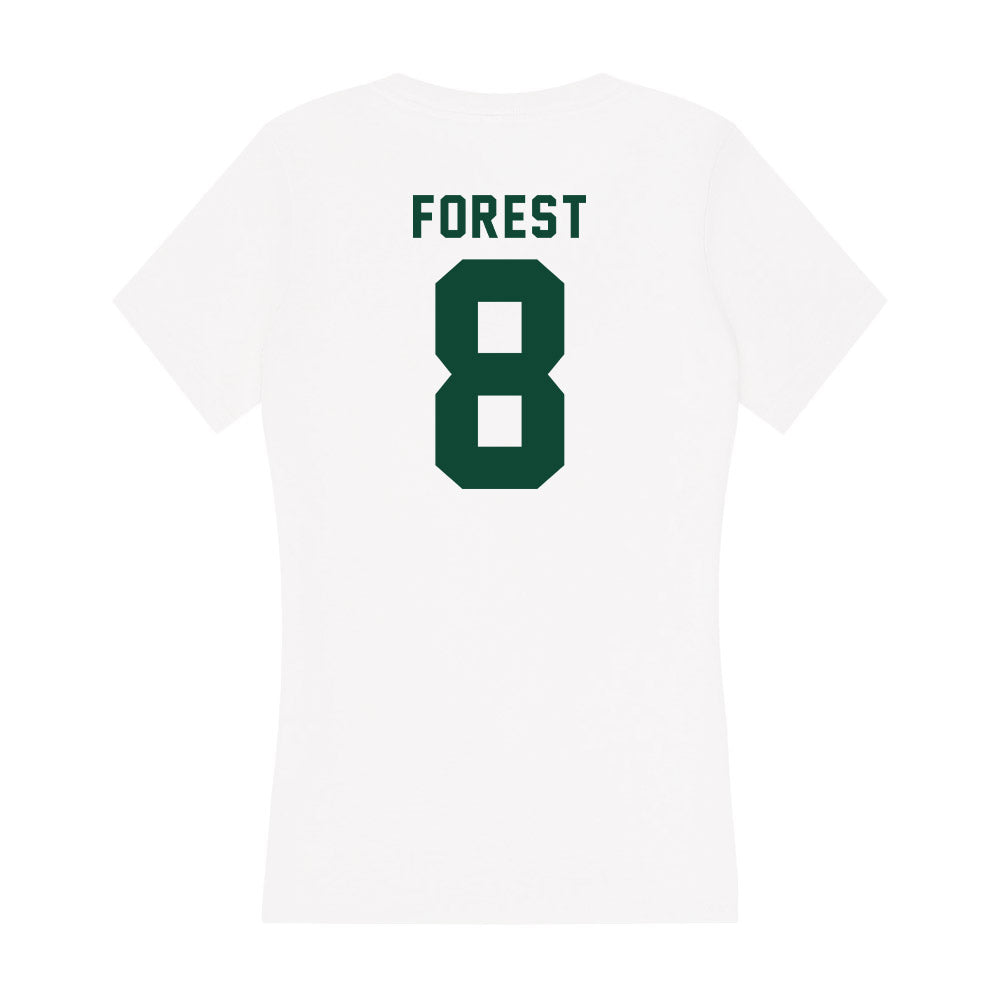 Hawaii - NCAA Football : Jojo Forest - Women's V-Neck T-Shirt-1