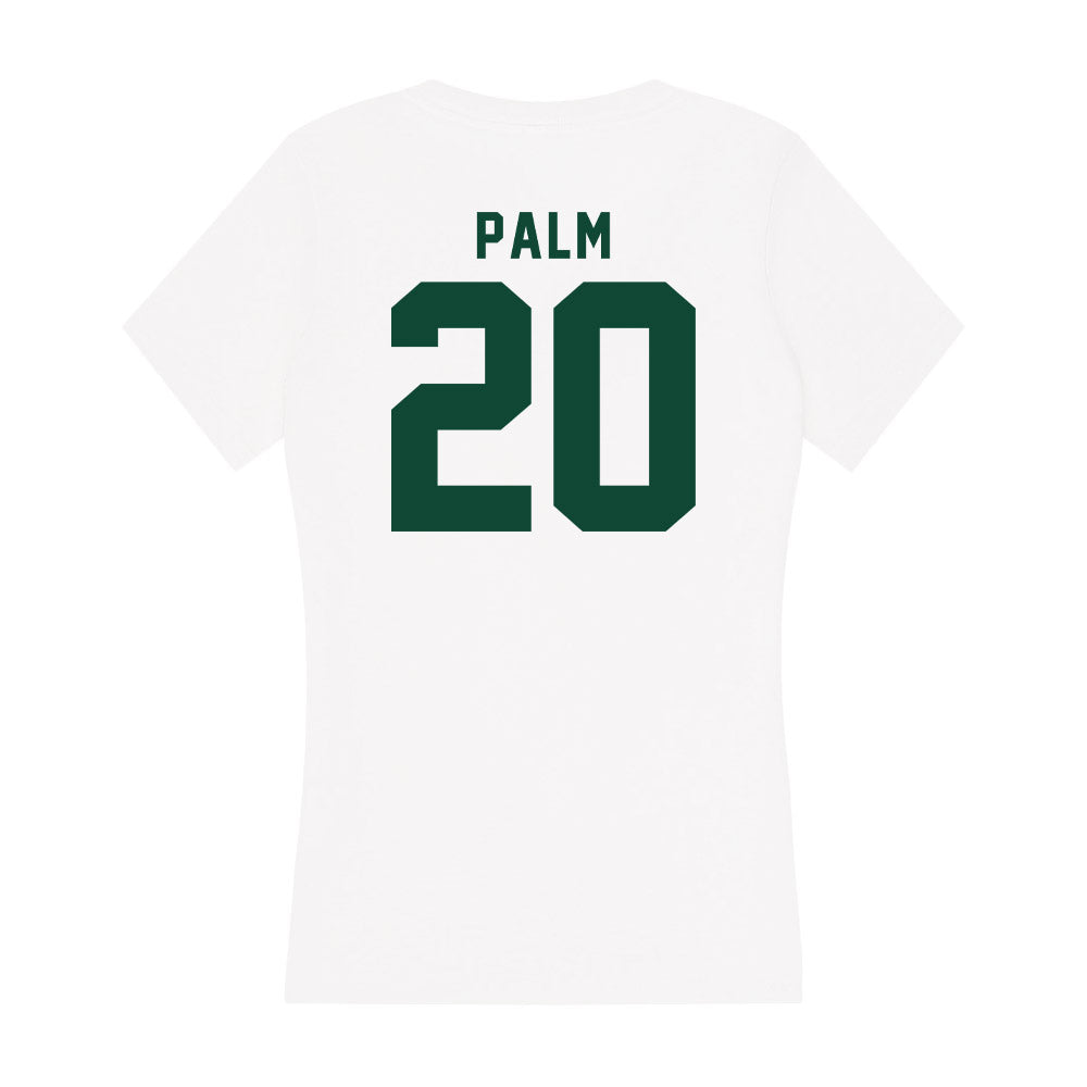 Hawaii - NCAA Men's Basketball : Jerome Palm - Women's V-Neck T-Shirt-1