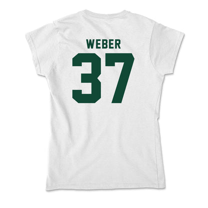 Hawaii - NCAA Football : Riis Weber - Soft Style Women’s T-Shirt-1