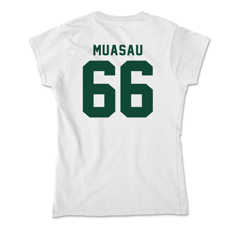 Hawaii - NCAA Football : Sergio Muasau - Soft Style Women’s T-Shirt-1