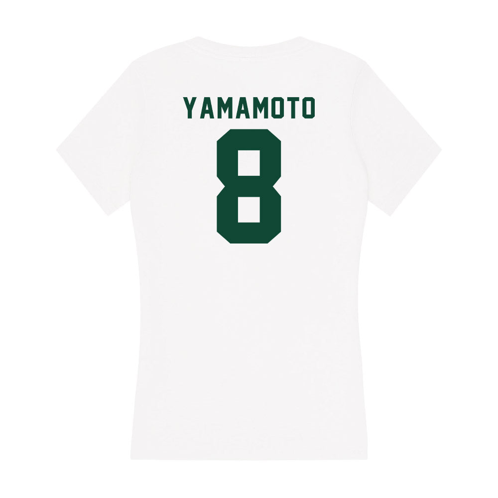 Hawaii - NCAA Softball : Cierra Yamamoto - Women's V-Neck T-Shirt-1