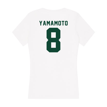 Hawaii - NCAA Softball : Cierra Yamamoto - Women's V-Neck T-Shirt-1