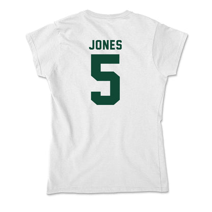 Hawaii - NCAA Football : Tariq Jones - Soft Style Women’s T-Shirt-1