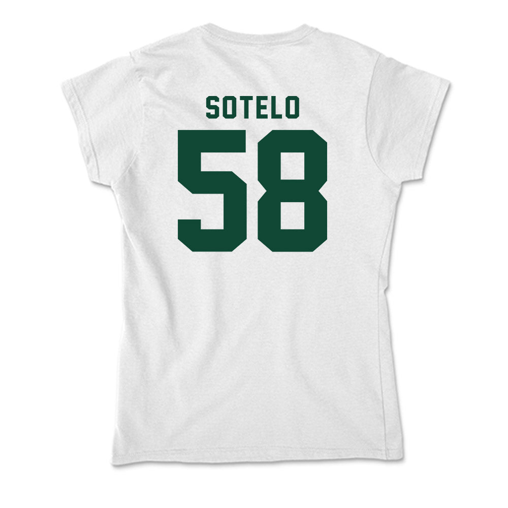 Hawaii - NCAA Football : Zhen-keith Sotelo - Soft Style Women’s T-Shirt-1