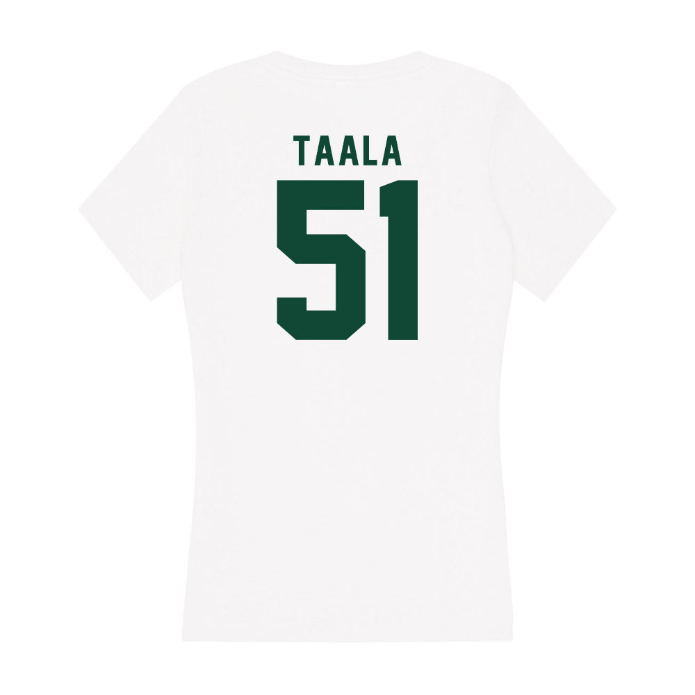 Hawaii - NCAA Football : Maurice Taala - Women's V-Neck T-Shirt-1